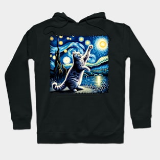 Celestial Cat Tribute Shirt Cosmic Chicness Hoodie